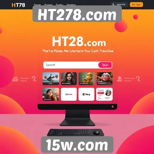 Explorando a interface do usuário do HT278.com