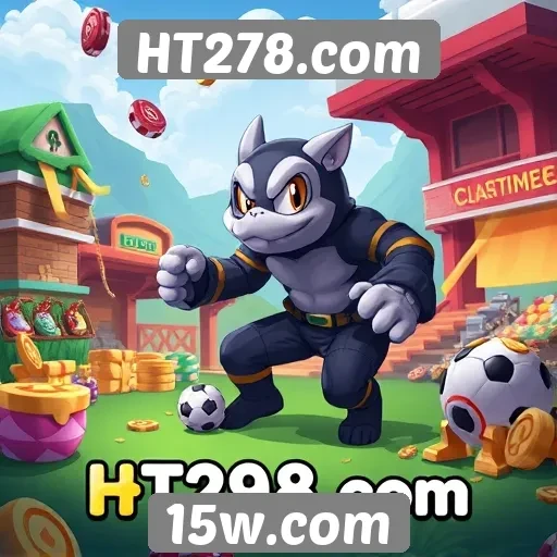 Variedade de jogos disponíveis em HT278